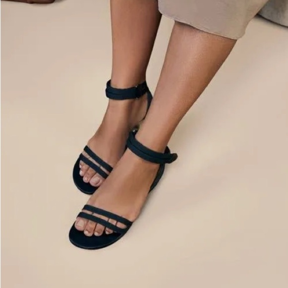 Rebecca Allen The Women's Flat Two Strap Sandal size 8